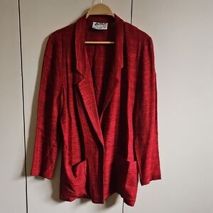 Helium Vintage Red Women's Blazer